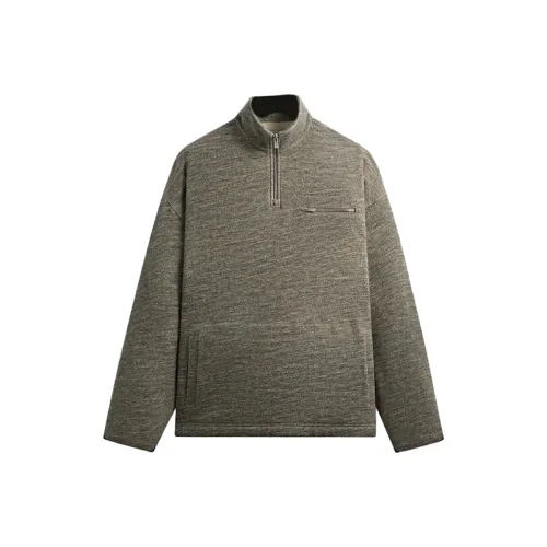 KITH Ген Quarter Zip Пуловер Куртка Мужская