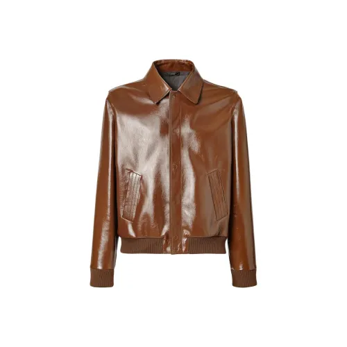 FENDI SS26 Кожа Куртка Мужская