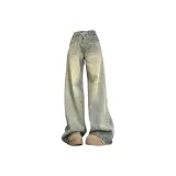 Винтажный синий с флисовой подкладкой