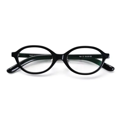 QINGZHIZUO Итальянская версия Mazzucchelli Пластина Овал Оправы для очков Женские Черный