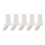 5 пар (5 белых)