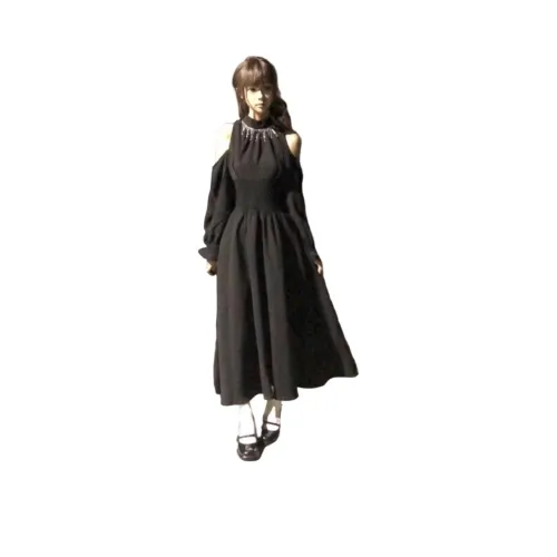 PAZZO Длинное платье с длинными рукавами женское