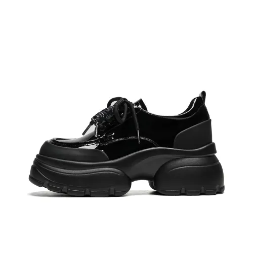 EBLAN Лоферы Черные Женские