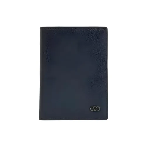 Valentino Кожа Кошелек Мужской Черный