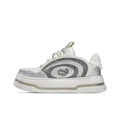 SALAXI Амортизация Высота Увеличение Устойчивость к Износу Легкий Мат Низкий Топ Скейтборд Кроссовки Унисекс