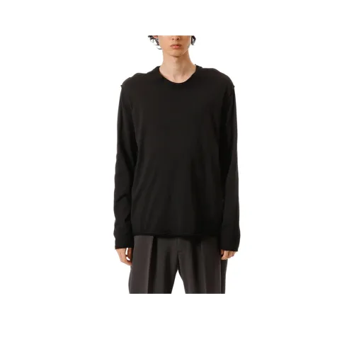 ATTACHMENT Черный Унисекс T-рубашки