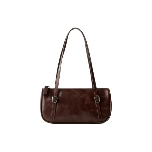 ZARA Collaboration Полиуретан Сумка через плечо Женская Коричневая