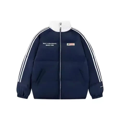 PLQV Темно-синий Синий Унисекс Пуховики