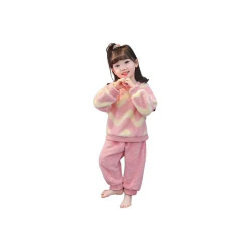 Qiao Ni Tong Домашняя одежда Набор для детей 3-7 лет