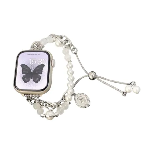 Huasong Xin Ремень Apple Совместимость Металл Бусины Материал 140 мм