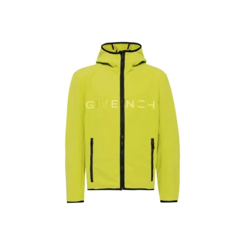 Givenchy Зеленый Черный Мужские Куртки