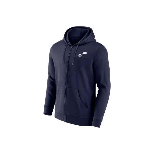 NBA Utah Jazz Темно-синий Синий Мужской Свитшот