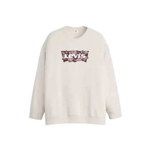 Levis Белый Женский Свитшот