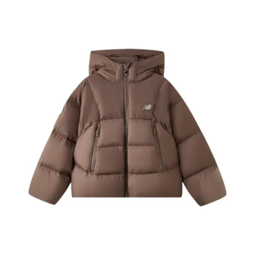New Balance Коричневый Kids Пуховые куртки