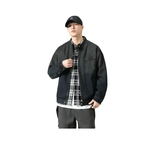 MR.MUDI Синий Унисекс Джинсовые куртки