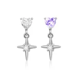 Белый циркон + Фиолетовый алмаз (2 упаковки)