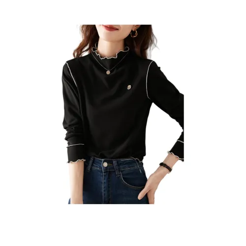 Mo Han Yi Mei Трикотаж Женский Черный