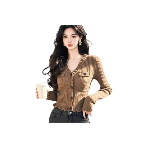 TENNE GIRL Кофе Женские Трикотаж