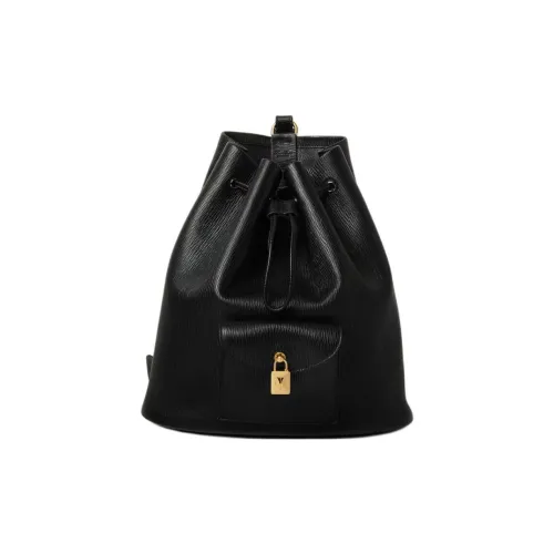 Loro Piana Extra Sheepskin Backpack Unisex Black Лоро Пиана Экстра Овчина Рюкзак Унисекс Черный