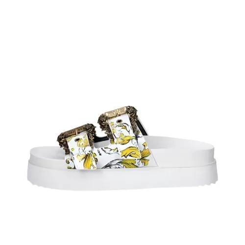 VERSACE JEANS Шлепанцы Женские Белые