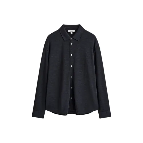 COS Темно-синие мужские рубашки