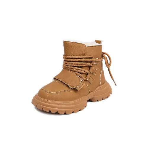 CHAOPAISHA Детские кожаные сапоги High Top Kids