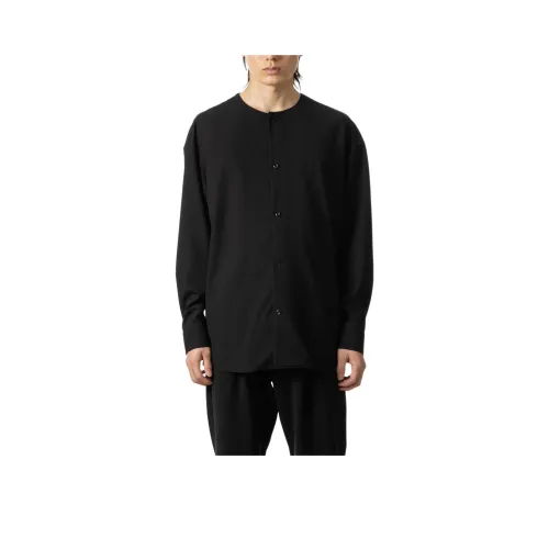 ATTACHMENT Черный Унисекс Рубашки