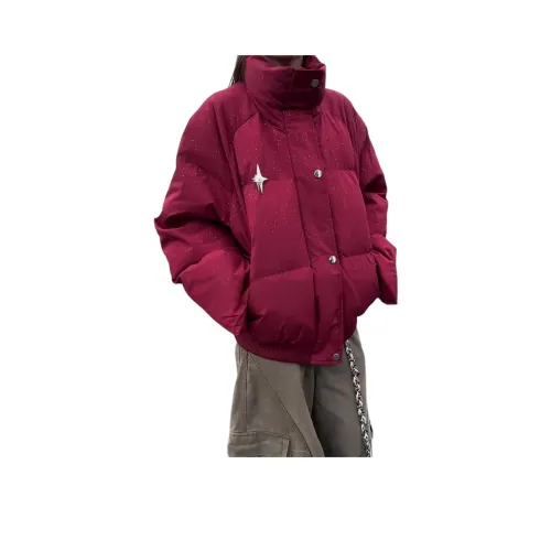 SHEXIU Красный Унисекс Пуховики