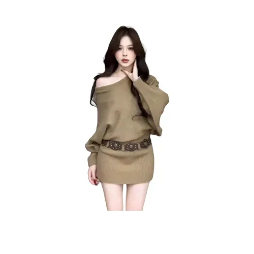 TENNE GIRL Длинное платье с длинными рукавами женское