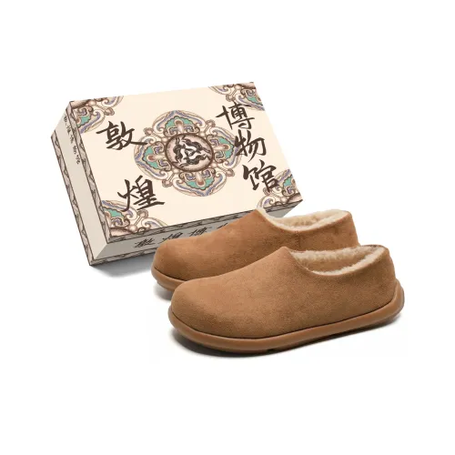 Dunhuang Museum Термическое покрытие Закрытый носок Снежные ботинки Женские