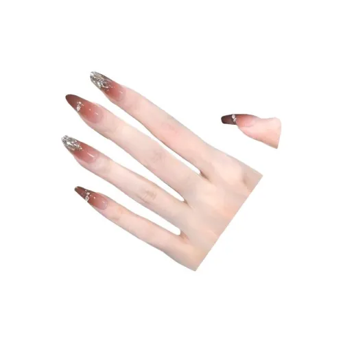 XNTX Заклепы для ногтей False Nail ручная работа средний уровень серия Color телесный оттенок Coquette