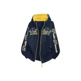 Темно-синий, синий и желтый цвет [тяжелый полиэстер-хлопок]