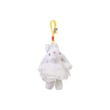 Размер 5 Белое платье с кроликом (Желтая альпинистская веревка)