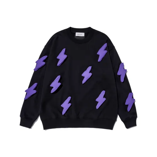 SQQZ Project Круглый вырез Свободный крой Свитшот Унисекс