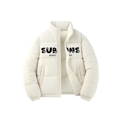 SUBEIQINGNIAN Хлопковый пуховик унисекс