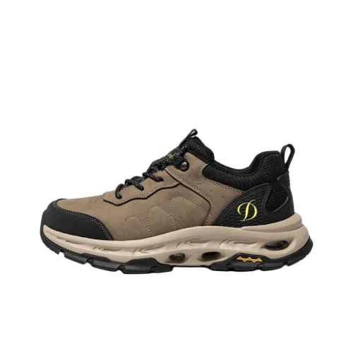 S. T.DUPONT Низкий топ повседневный мужской хаки коричневый