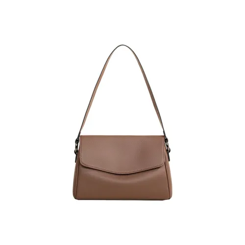 Younger Song Сумка через плечо из синтетической кожи стандартная женская шоколадного черного цвета