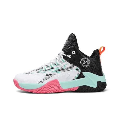 WAVECREST Амортизация Покрытие Устойчивость к истиранию Противоскользящие Высокие Баскетбольные кроссовки Мужские