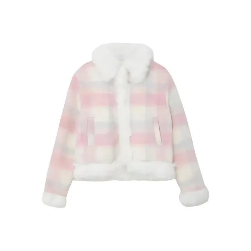 YGPRW Розовый Женский пуховик