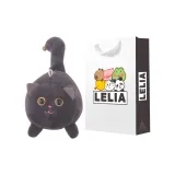 Чёрный котёнок Q223 + сумка для покупок