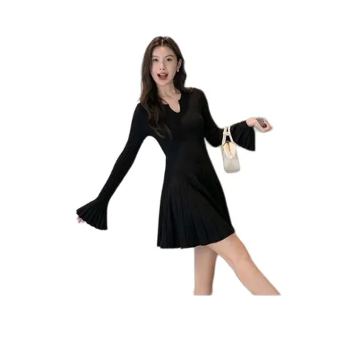 TENNE GIRL Длинное платье с длинными рукавами женское