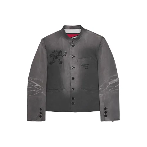 FACEON LAB Серый Унисекс Куртки