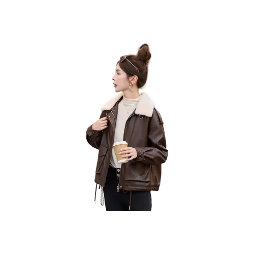 H YXIANG Бархат Feel Пальто Женское