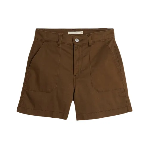Levis Коричневые Женские Карго Шорты