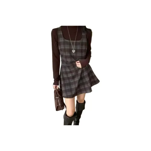 TENNE GIRL Длинное платье с длинными рукавами женское