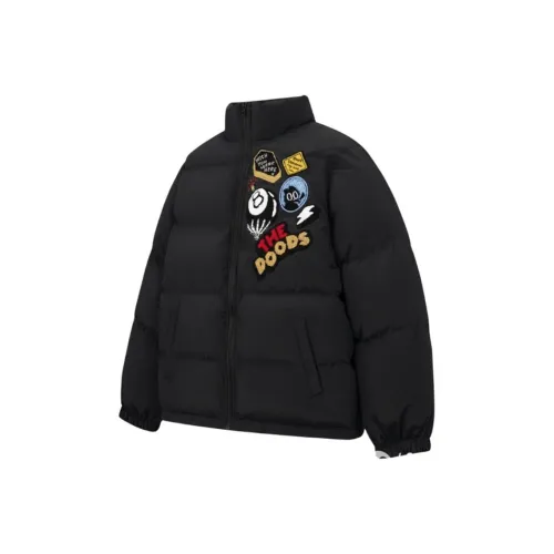 XIAOLIZI Черный Унисекс Пуховики