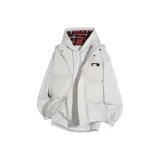 Белый жилет + белый свитшот с флисовой подкладкой