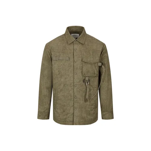 URBAN REVIVO Хлопковый пуховик мужской