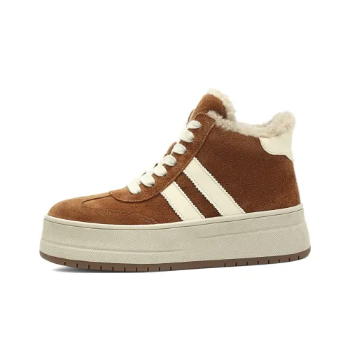 Rosa Bianca Термические Кроссовки для скейтбординга с высоким верхом женские