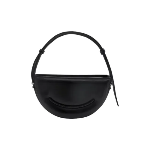 TENNCO Сумка из коровьей кожи с улыбающимся лицом маленькая унисекс белая